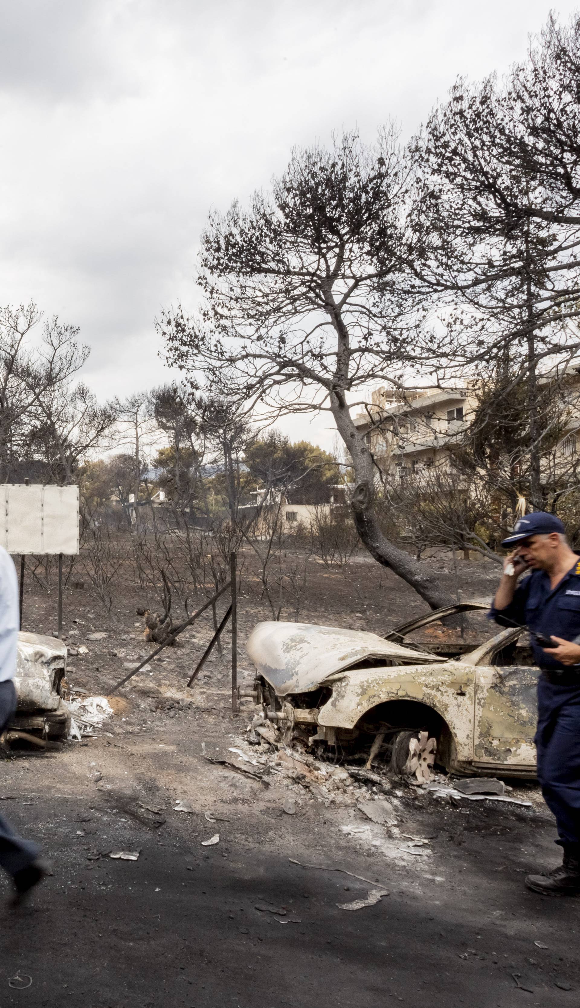 Forest fires in Greece