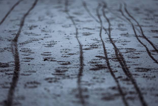 Zagreb: Lagani sniježni pokrivač u središtu grada