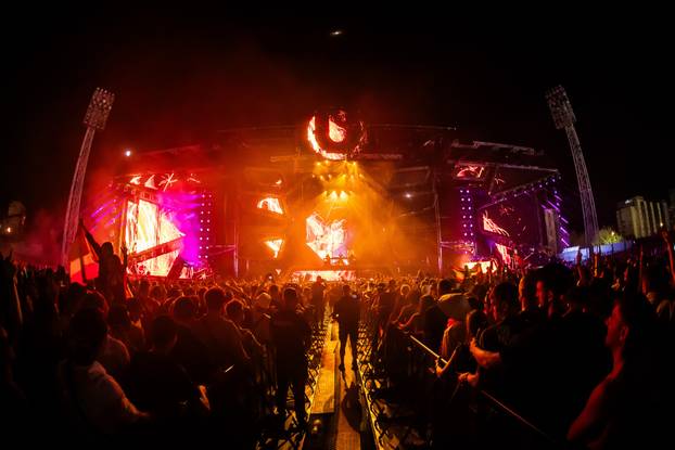 Split - Treca Vecer Ultra Festivala. DJ  Martin Garrix
