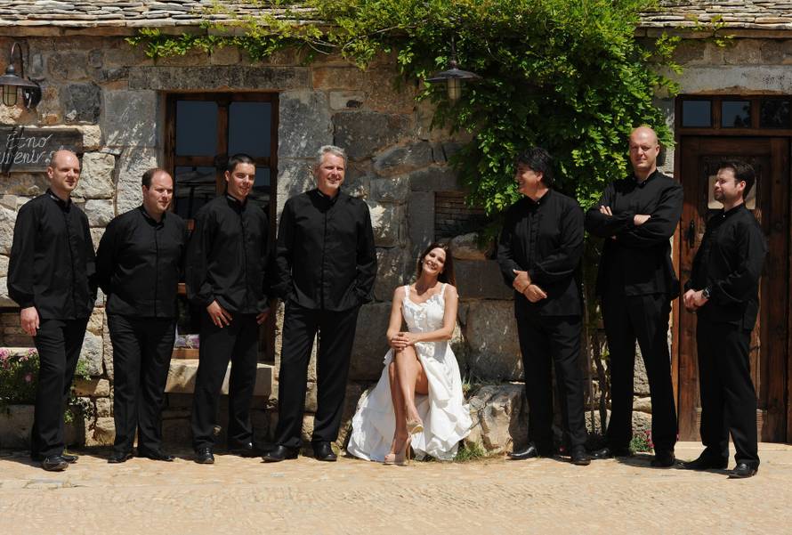 Šibenik: Ana Sasso na snimanju spota klape Rišpet