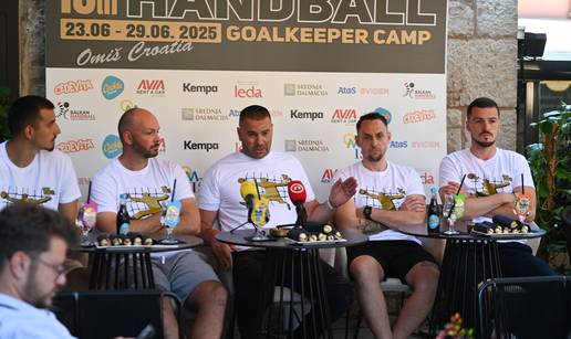 Na 15. kamp za rukometne golmane u Omišu stigli Gerard, Mandić, Ivić, Hallgrimsson...