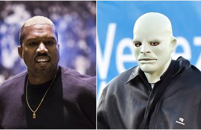 Kanye West došao u Veneciju s bizarnom maskom na licu koja ga je ometala tijekom nastupa