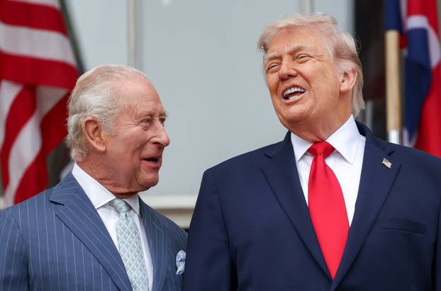 Britain's King Charles and Queen Camilla in the United States for state visit