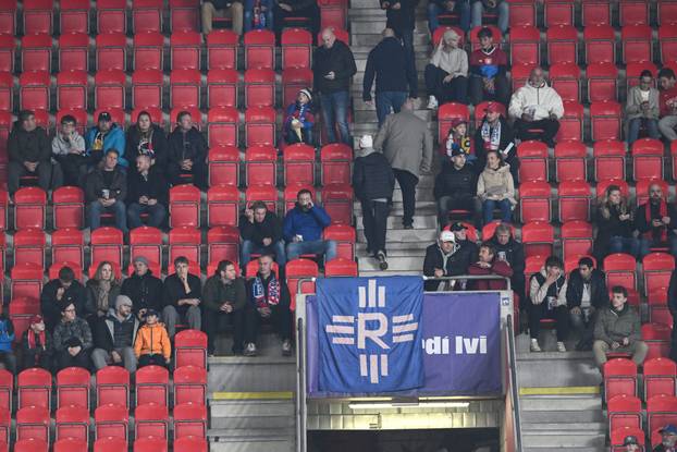 Prag: Atmosfera na tribinama tijekom susreta Češke i Hrvatske u kvalifikacijama za FIFA Svjetsko prvenstvo
