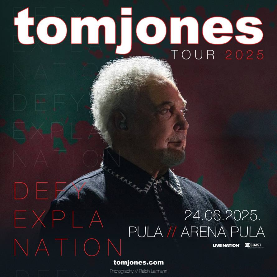 Tom Jones stiže u Arenu Pula!