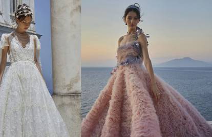Luisa Beccaria ima haljine za princeze: Svilene krinoline, raskošni volani i cvjetni vez