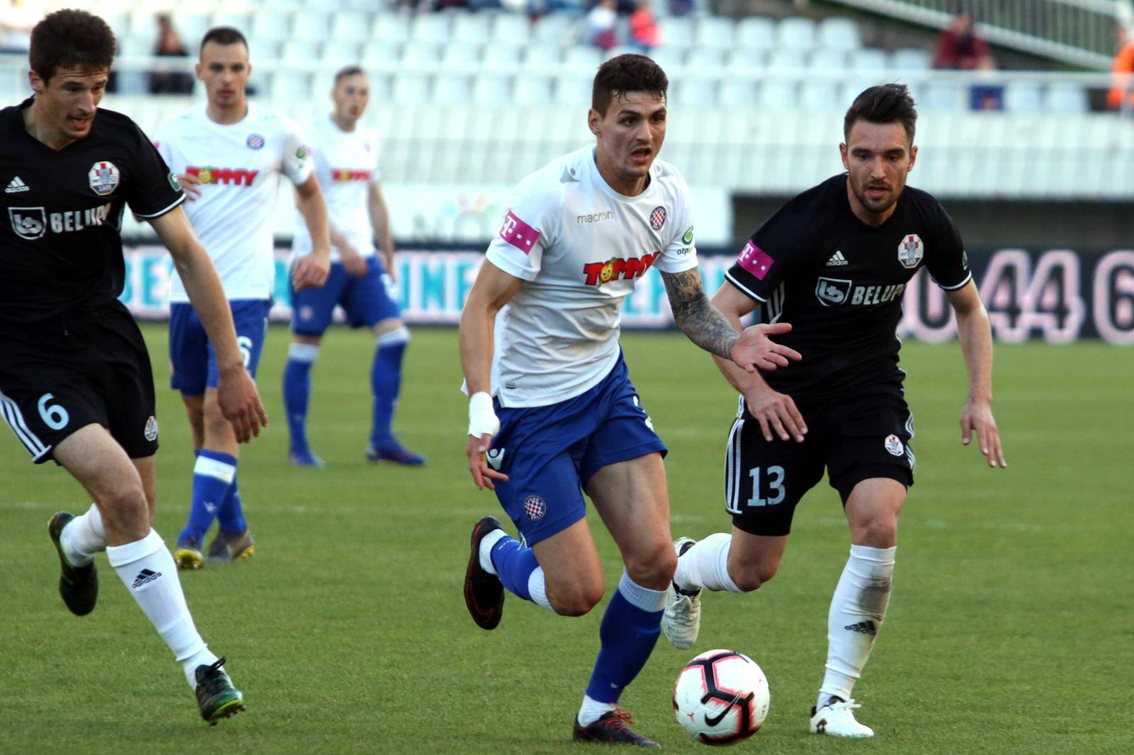 Split: HNK Hajduk i NK Slaven Belupo u 33. kolu Prve HNL