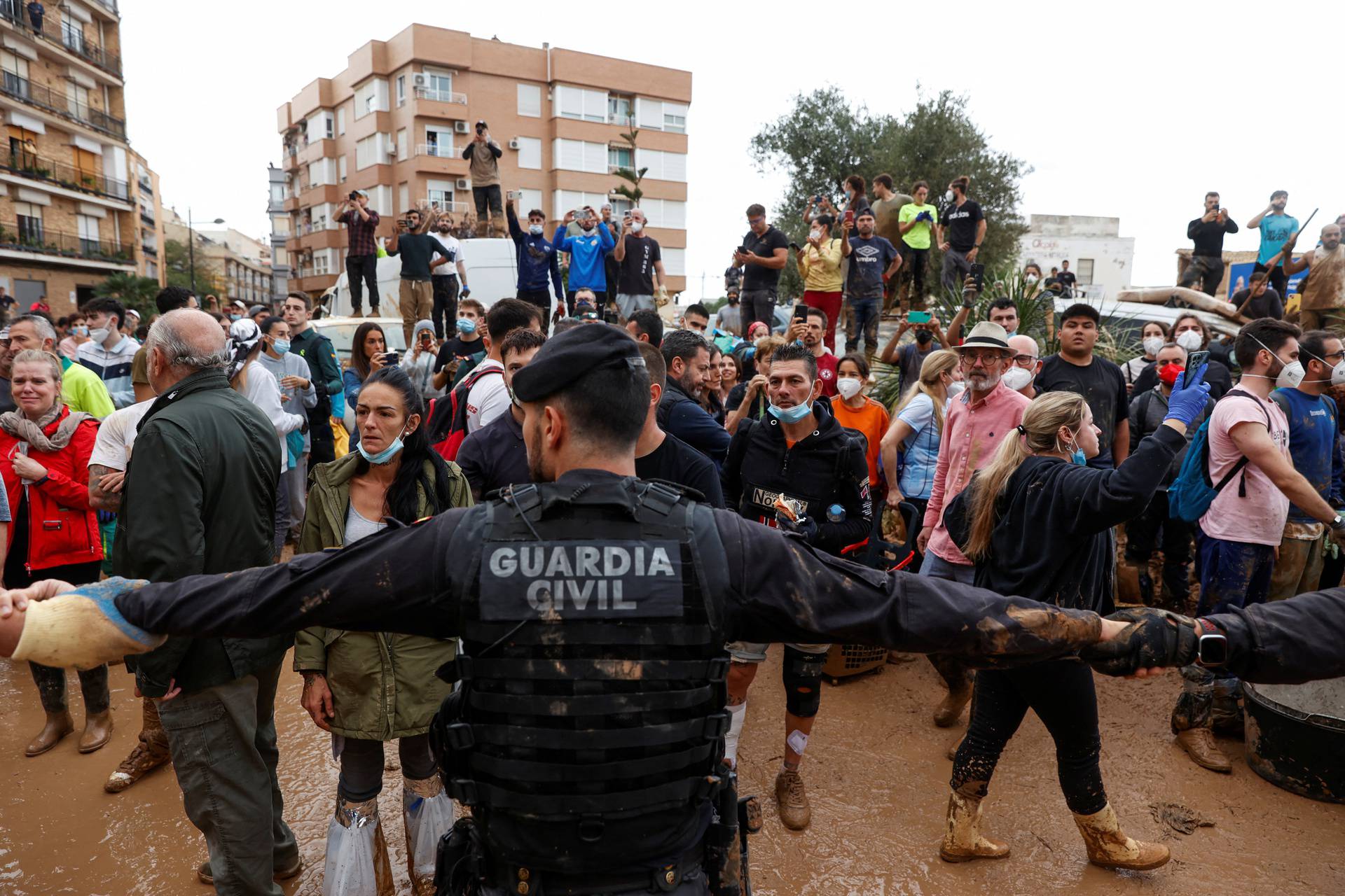 Aftermath of floods in Spain