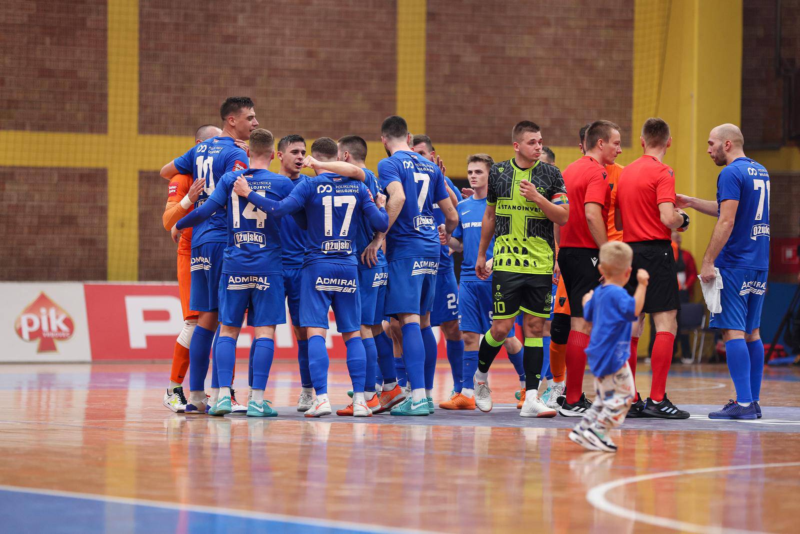 Zagreb: Hrvatski malonogometni superkup 2024., polufinale, MNK Futsal Dinamo - MNK Stanoinvest Futsal Pula