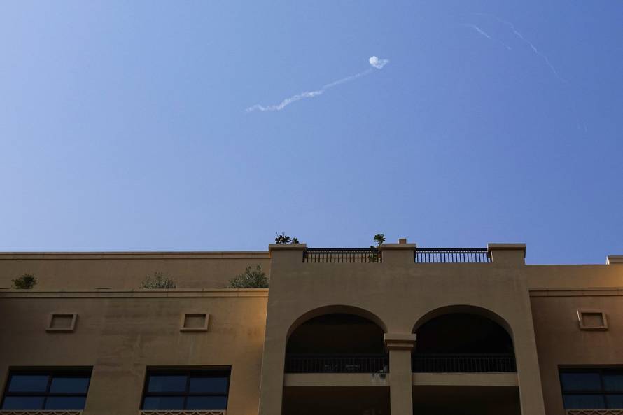 Smoke billows after Iranian attack, following United States and Israel strikes on Iran