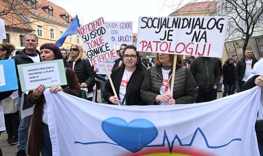 Pogledajte prosvjed sindikata u Zagrebu. Ovo su njihovi zahtjevi