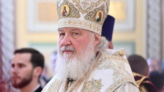 FILE PHOTO: Patriarch Kirill of Moscow and All Russia conducts a service to consecrate a renovated cathedral in Rostov-on-Don