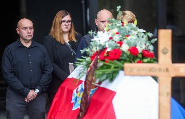 Zagreb: Posljednji ispra?aj hrvatskog branitelja Pavla Slobodana Mudrog