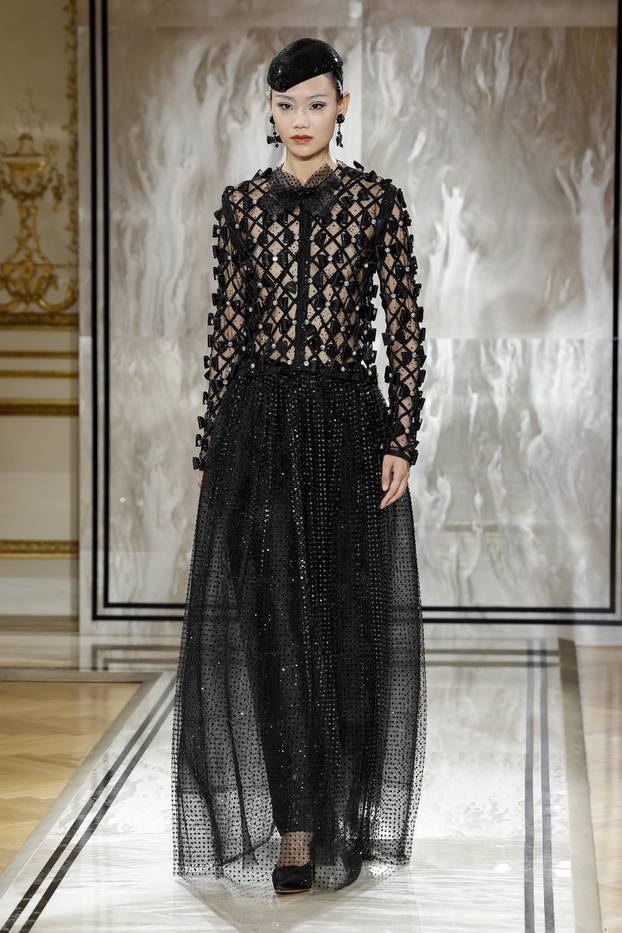 GIORGIO ARMANI PRIVÃ Haute Couture Fall/Winter 2025-2026 Runway during Paris Haute Couture Fashion Week on July 2025 - Paris; France 08/07/2025