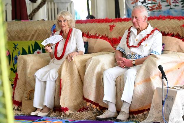 Posjet kraljevskog para Samoi