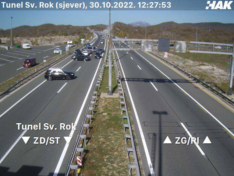 Sudar u tunelu Sveti Rok: Ima mrtvih, zatvorili autocestu A1