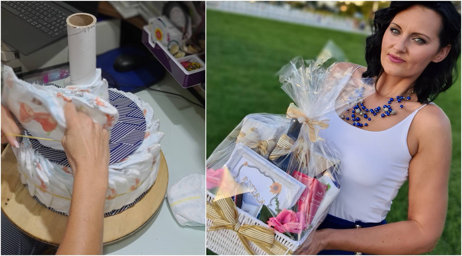 Hrabra Monika usred korone otvorila biznis: 'Peče' torte od pelena za novopečene mame!