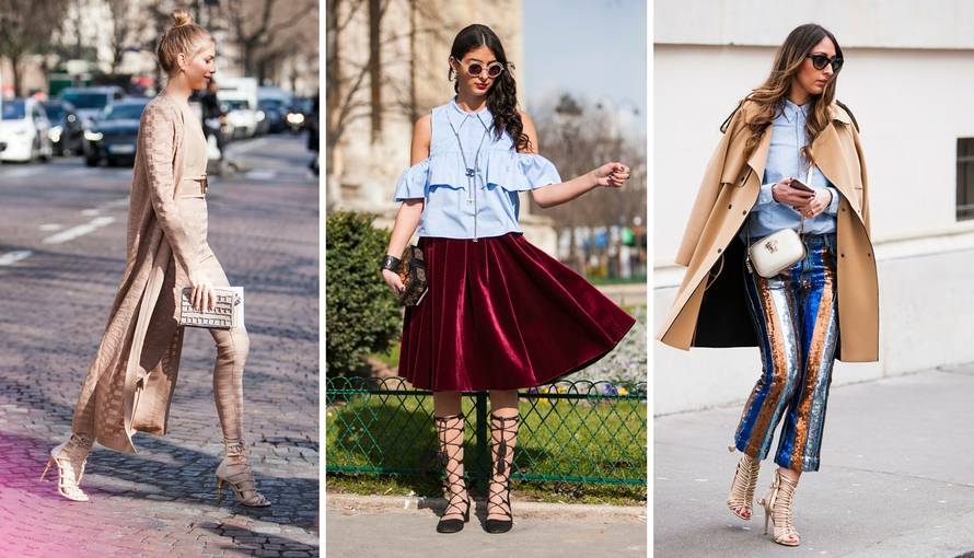 Cipele na vezanje su hit model ove sezone - balerine, štikle...