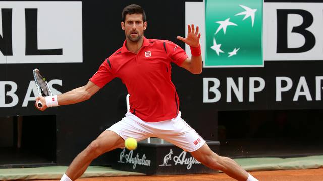 Tennis - Italy Open - Novak Djokovic of Serbia v Stephane Robert of France - Rome, Italy