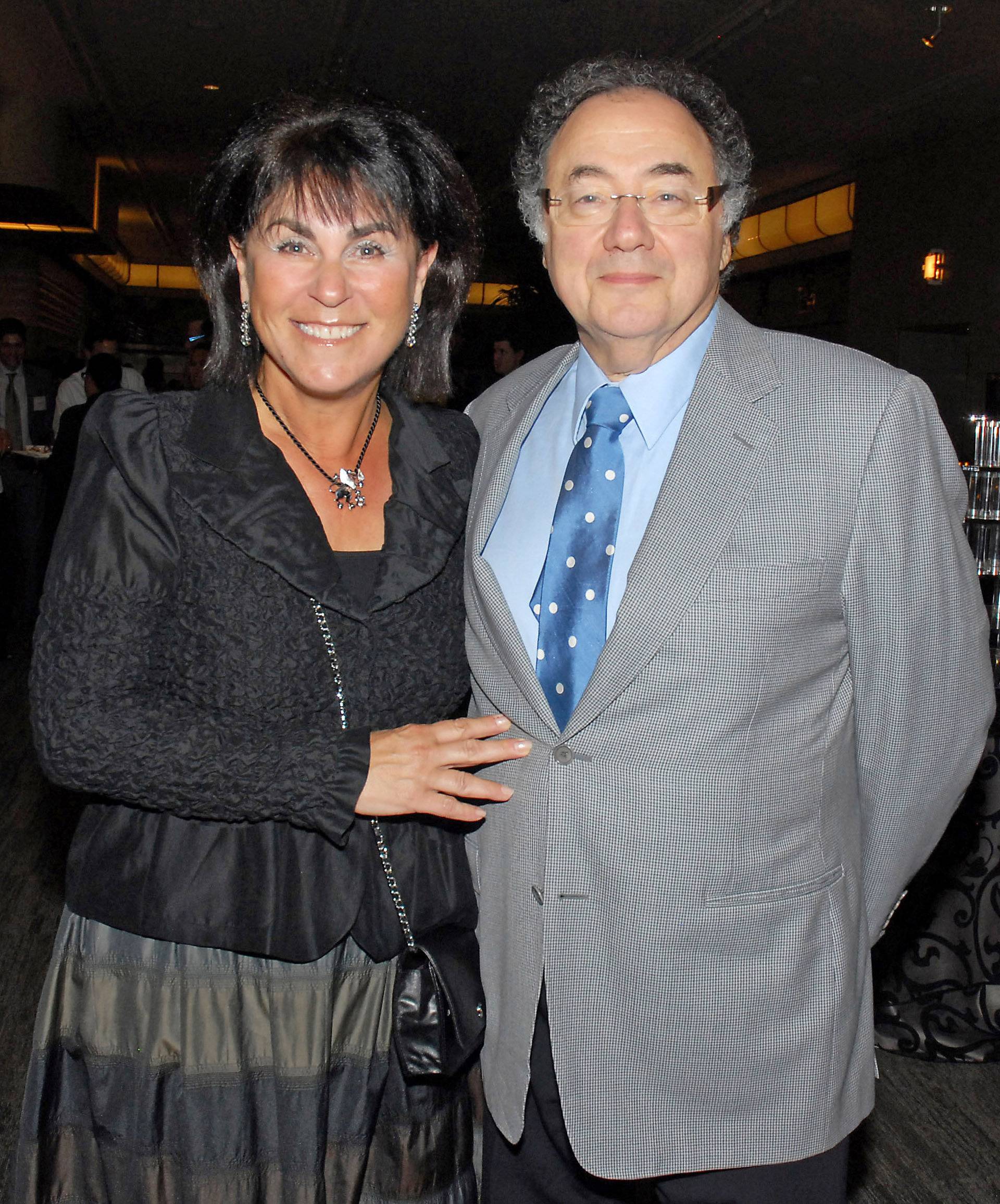 Honey and Barry Sherman, Chairman and CEO of Apotex Inc., are shown at the annual United Jewish Appeal (UJA) fundraiser in Toronto