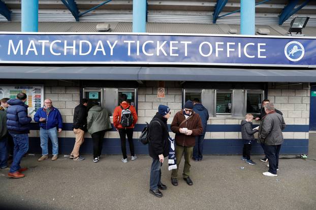 FA Cup Quarter Final - Millwall v Brighton & Hove Albion