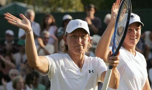 Martina Navratilova igra veteranski Roland Garros  