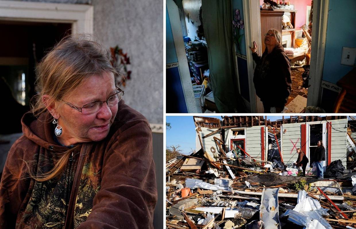 Nedavno joj je izgorjela kuća, sad joj tornado uništio dom: 'Opet sam ostala bez svega'