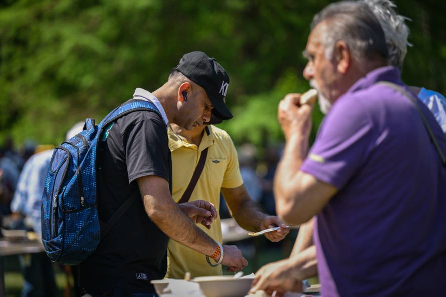 Zagreb: Strani radnici na proslavi Međunarodnog praznika rada