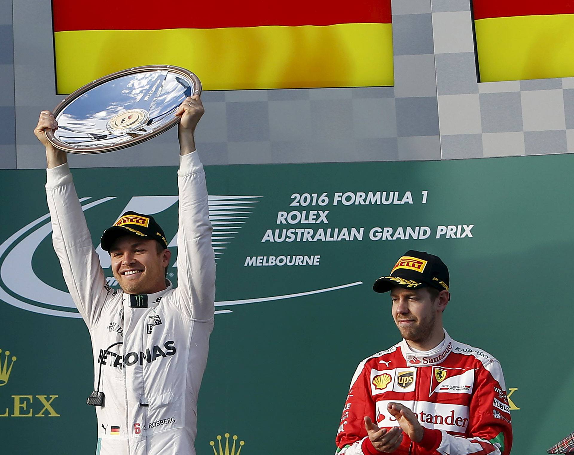 N. Rosberg slavio u Australiji, stravična nesreća F. Alonsa...