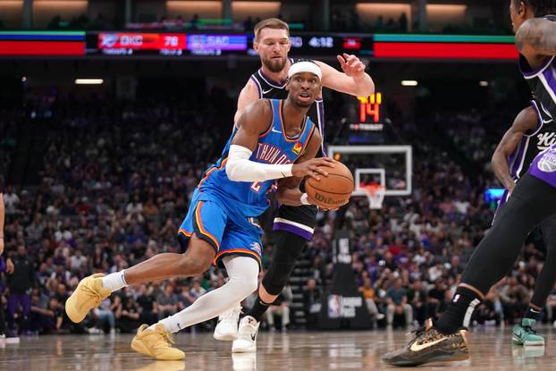 NBA: Oklahoma City Thunder at Sacramento Kings