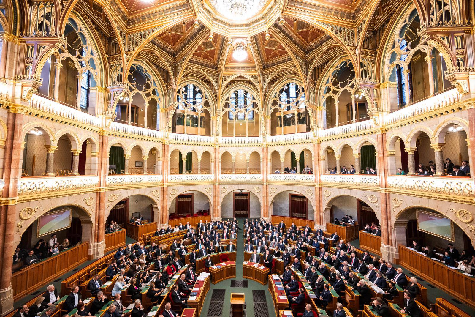 Parliament Hungary - Nato accession Sweden