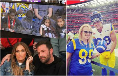 Super Bowl okupio slavne: Stigli J. Lo i Ben, Kanye s djecom, Ellen, Rebel Wilson...