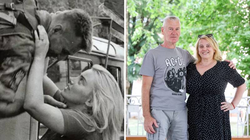 Najljepša ljubavna fotografija iz rata: 'Nagnuo se da me poljubi, nisam ni znala hoće li se vratiti'