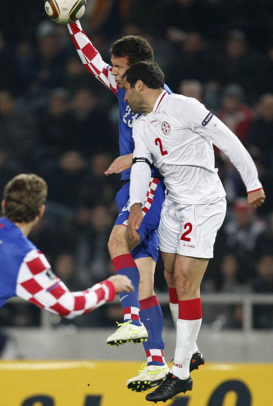 Tbilisi: Kvalifikacijska utakmica za EP 2012., Hrvatska - Gruzija