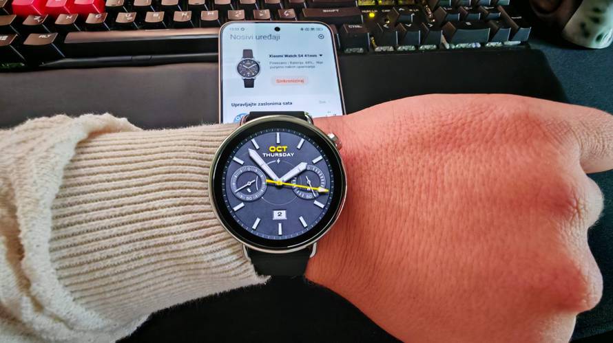Test Xiaomi Watch S4 sata:  Elegatni suputnik kroz dan