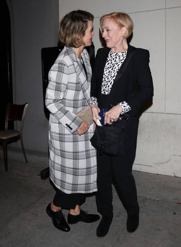 Sarah Paulson and Holland Taylor Sighting - Los Angeles