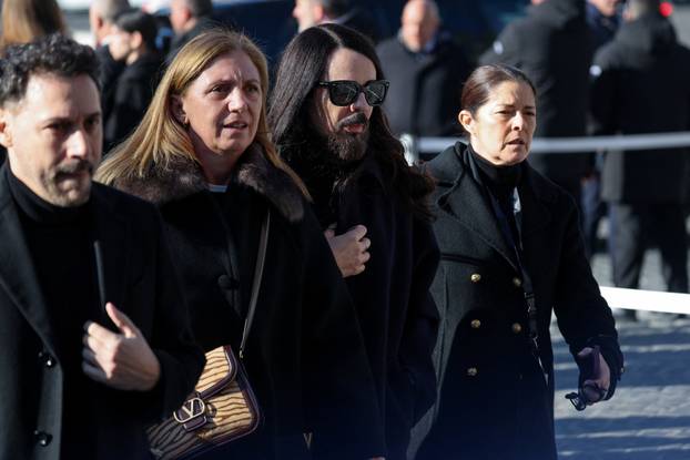 Funeral ceremony of fashion designer Valentino Garavani, in Rome