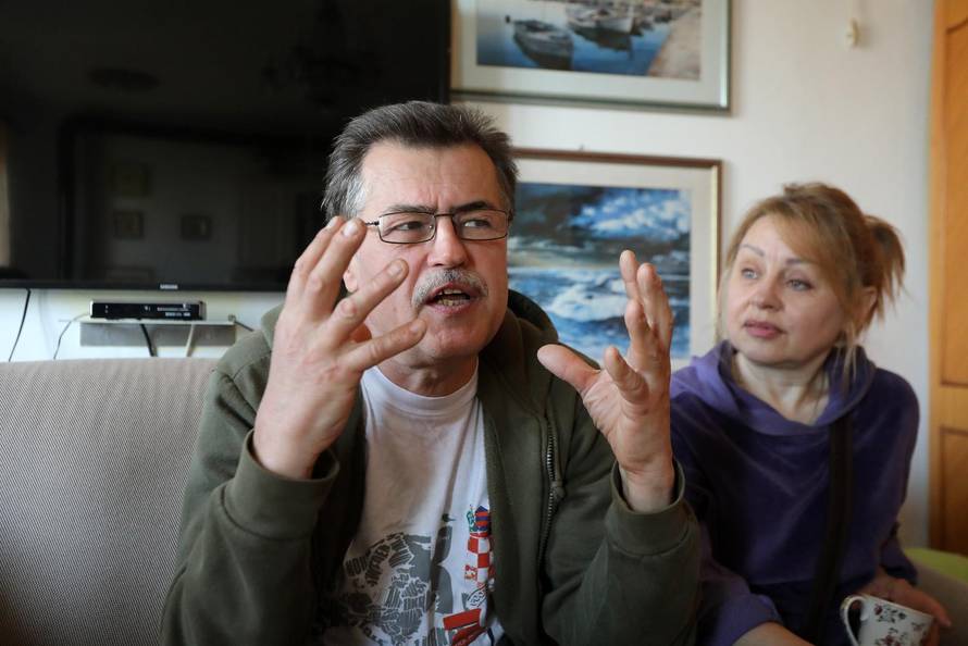 Rijeka: Ukrajinac Valerii Kochura, supruga Larisa i kćer Lesia Kalachikov