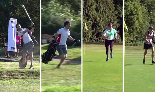 VIDEO Jeste li čuli za brzi golf? Ovo dvoje nacionalni su prvaci