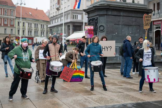 Zagreb: Prosvjed protiv muške molitve