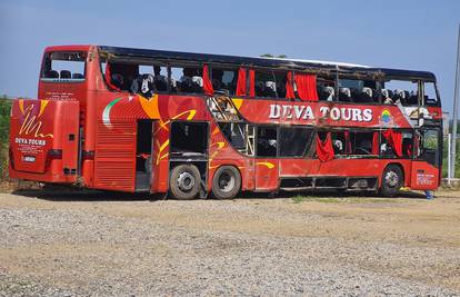FOTO Devastirani autobus smrti: Pogledajte kako sad izgleda bus u kojem je preminulo deset ljudi