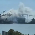 Najmanje 20 ljudi poginulo u po&zcaron;aru na teretnom brodu u kineskom brodogradili&scaron;tu