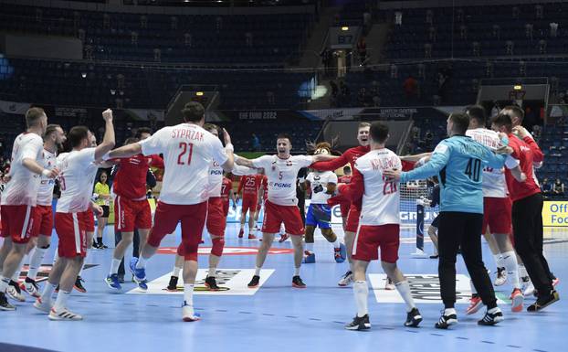 EHF 2022 Men's European Handball Championship - Group D - Belarus v Poland