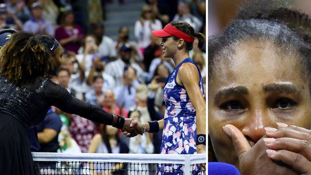 Zagrepčanka izbacila Serenu Williams s US Opena i okončala joj karijeru: 'Hvala na vožnji...'
