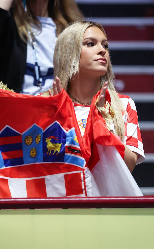 Susret Švedske i Hrvatske u prvom krugu EHF Europskog prvenstva, navijači