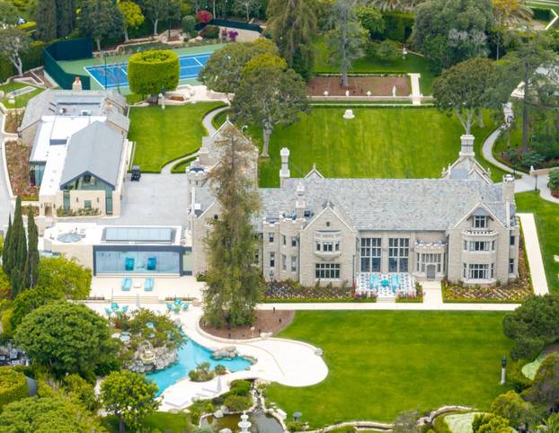 *EXCLUSIVE* The iconic Playboy Mansion is finally finished after a 5-year renovation