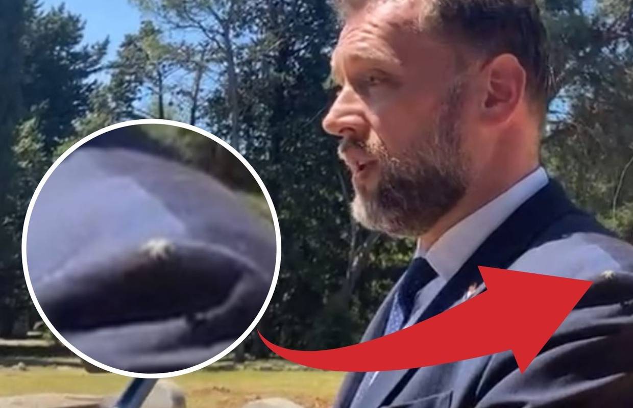 Pauk napao Banožića: Ispleo mu mrežu od glave do ramena