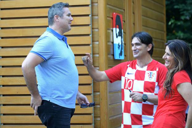 Varaždin: Zlatko Dalić na vikendici organizirao druženje za prijatelje i novinare