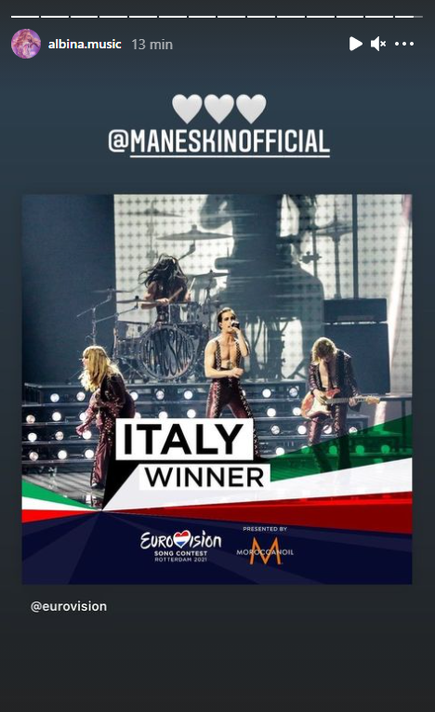 Albina čestitala Talijanima na pobjedi, 'poslala' im je srčeka