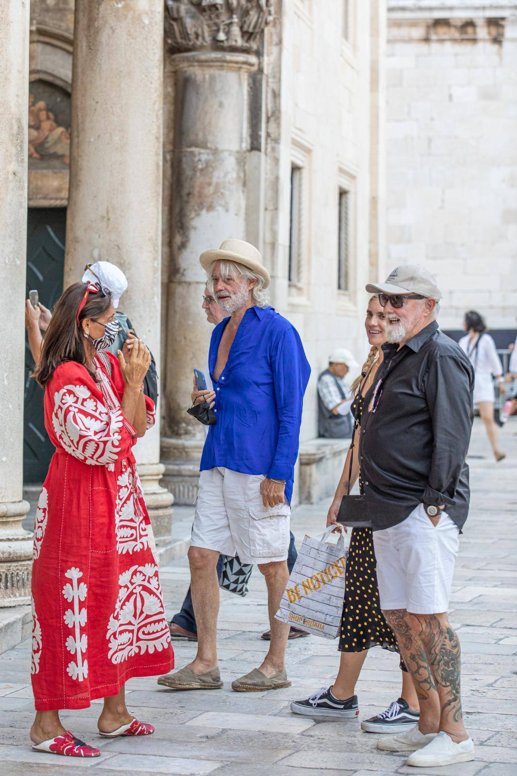 Legendarni glazbenik, Sir Bob Geldof s prijateljem i suprugom uživao u čarima Dubrovnika